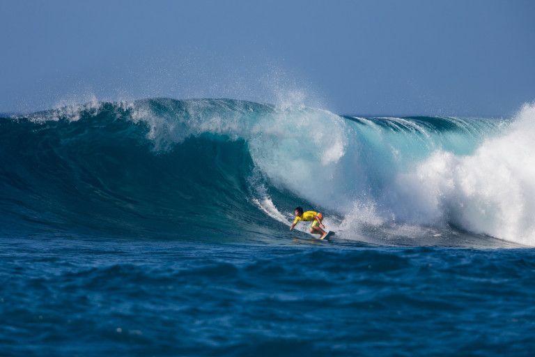 KEONI YAN WINS MAIDEN WSL TITLE AT SUNSET PRO Surf News Network