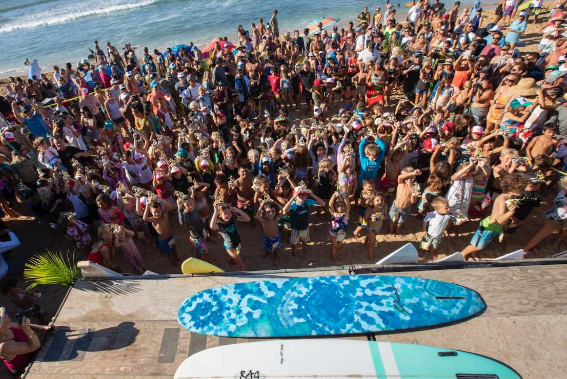 MENEHUNE ALII LARGE GROUP ¡No te pierdas el 47º Campeonato Anual de Surf de Northshore Menehune de este año!