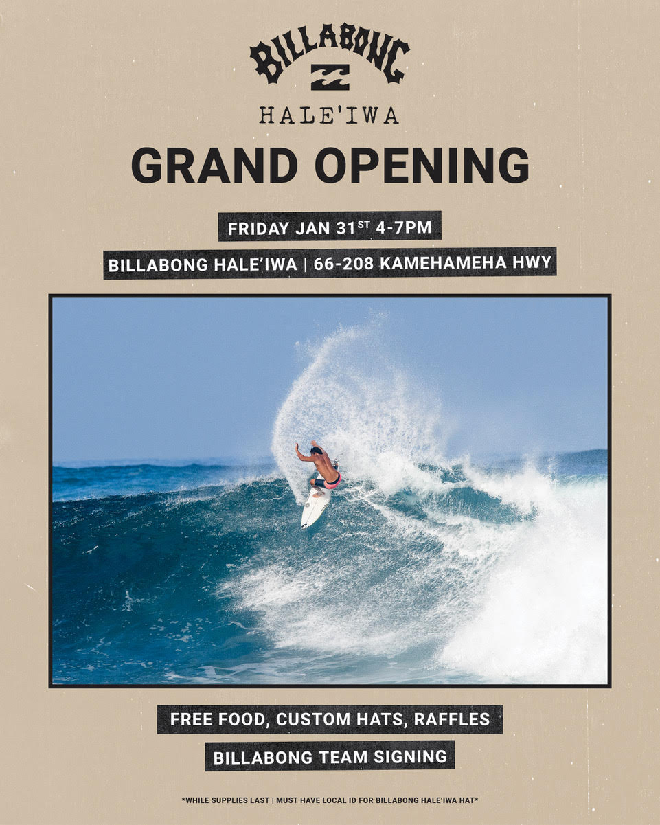 HIC SURF GRAND OPEN 1 ¡Venga al país este tardío Aloha el viernes por la tarde y celebra con nosotros!